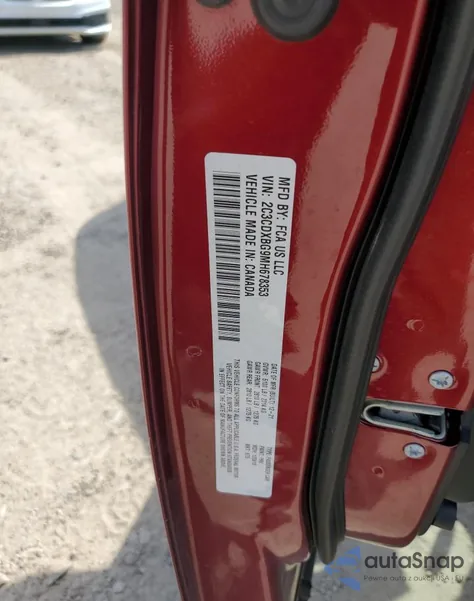 2021 Dodge Charger Sxt z USA, uszkodzony, nr VIN 2C3CDXBG9MH678353